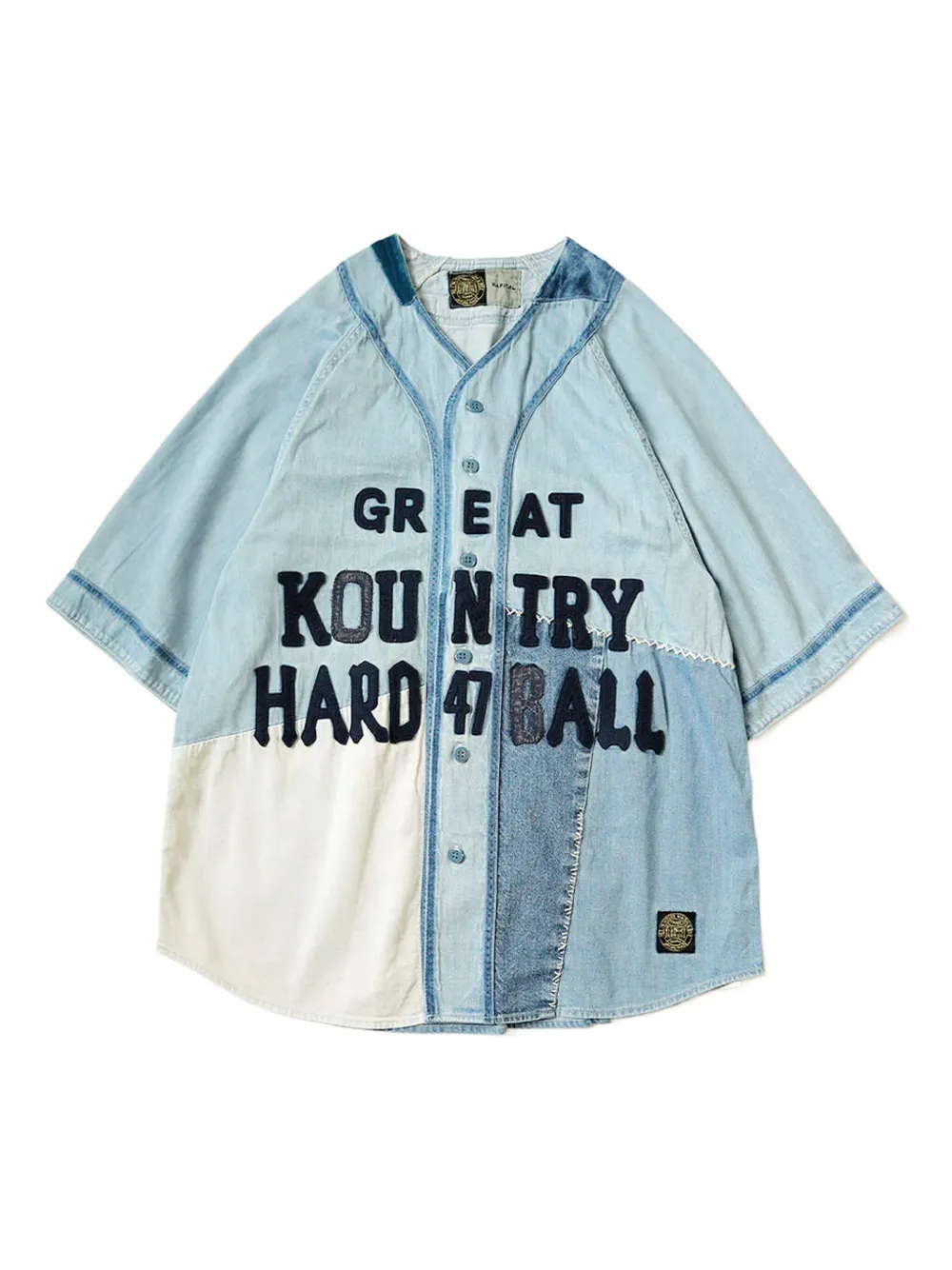 Джинсовая рубашка Great Kountry KAPITAL, синий
Джинсовая рубашка Great Kountry KAPITAL, синий