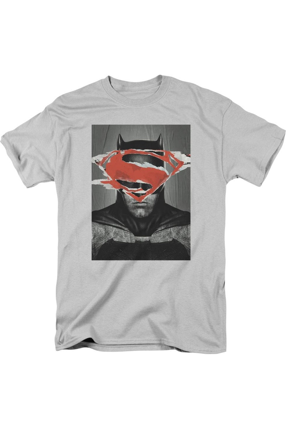 Футболка с коротким рукавом для взрослых с постером «Бэтмен против Супермена» Gildan, серебряный
Футболка с коротким рукавом для взрослых с постером «Бэтмен против Супермена» Gildan, серебряный