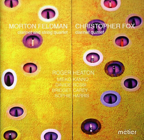 CD диск Feldman / Fox / Heaton / Kanno / Rossi / Carey: Clarinet & String Quartet
CD диск Feldman / Fox / Heaton / Kanno / Rossi / Carey: Clarinet & String Quartet