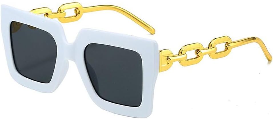 Солнцезащитные очки в стиле ретро с цепочкой для мужчин и женщин, модные солнцезащитные очки в маленькой оправе с многоугольными линзами, винтажные металлические солнцезащитные очки TYUVIVO, White
Солнцезащитные очки в стиле ретро с цепочкой для мужчин и женщин, модные солнцезащитные очки в маленькой оправе с многоугольными линзами, винтажные металлические солнцезащитные очки TYUVIVO, White