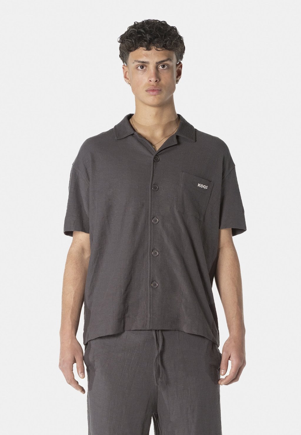 Рубашка KOQS, антрацит
Рубашка KOQS, антрацит