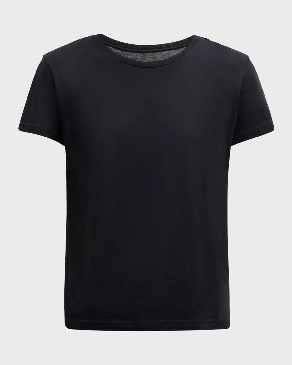 Классическая футболка с круглым вырезом из роскошного хлопкового джерси Rails, черный
Классическая футболка с круглым вырезом из роскошного хлопкового джерси Rails, черный