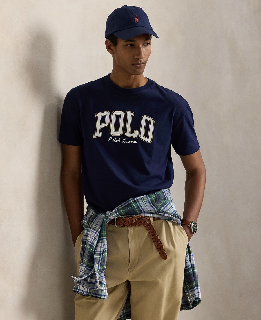 Мужская классическая футболка с логотипом Polo Ralph Lauren, Cruise Navy
Мужская классическая футболка с логотипом Polo Ralph Lauren, Cruise Navy