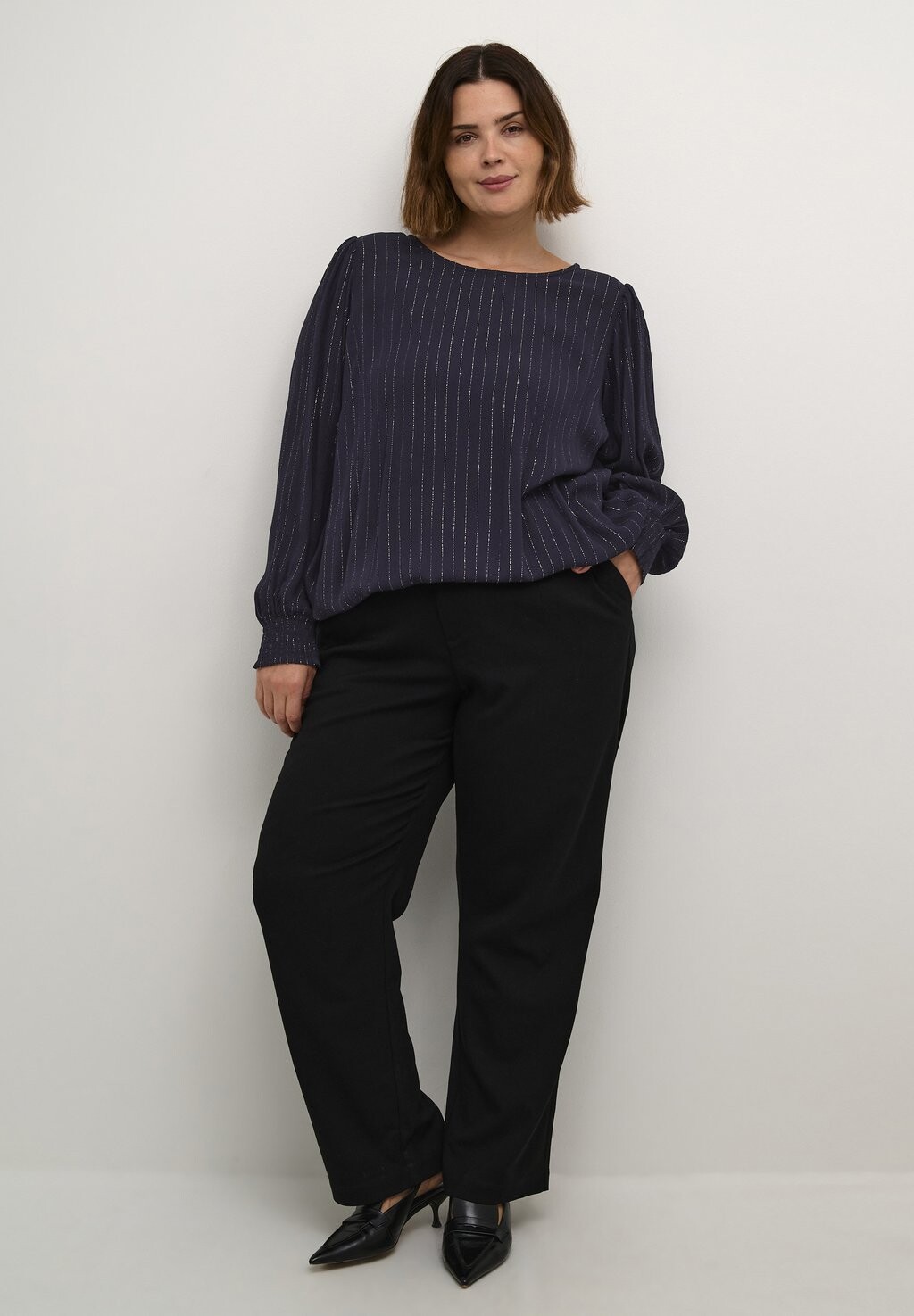 Блуза LIO Kaffe Curve, фиолетовый 
Блуза LIO Kaffe Curve, фиолетовый