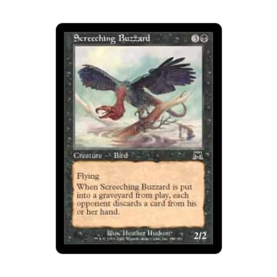 CCG Визжащий канюк (С), MTG - Onslaught
CCG Визжащий канюк (С), MTG - Onslaught