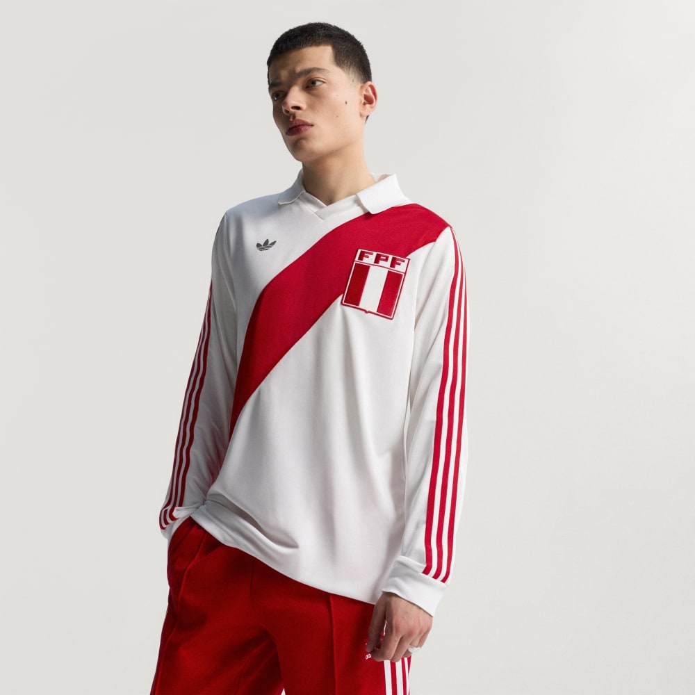 Джерси Adidas Peru 1978 Jersey, белый
Джерси Adidas Peru 1978 Jersey, белый