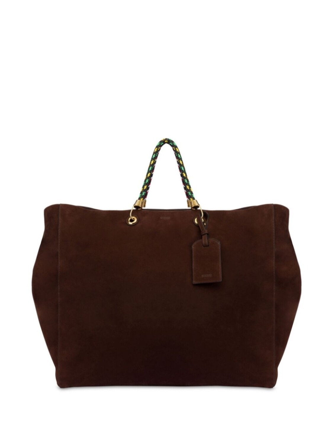 Сумка-тоут Moschino, коричневый
Сумка-тоут Moschino, коричневый