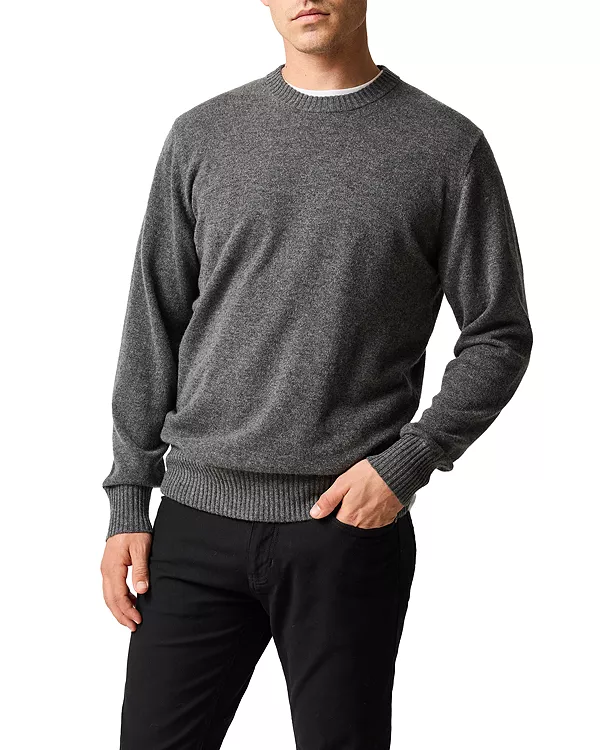 Свитер с круглым вырезом из шерсти и кашемира Stewart Island Rodd & Gunn, серый
Свитер с круглым вырезом из шерсти и кашемира Stewart Island Rodd & Gunn, серый