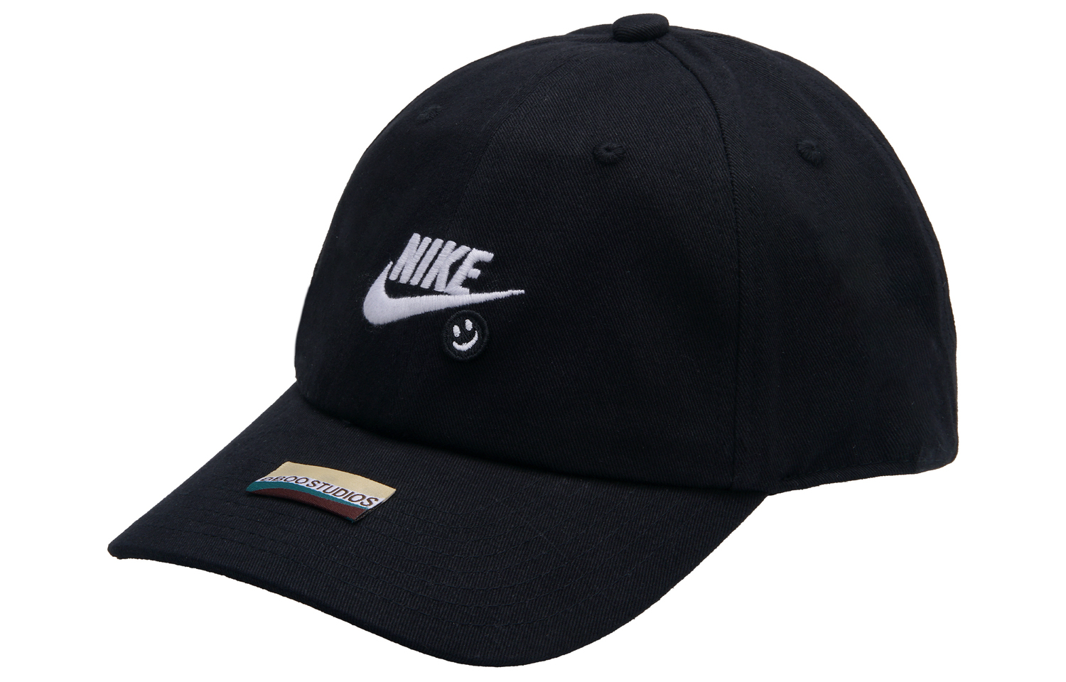 Nike Хлопковая бейсболка унисекс черная
Nike Хлопковая бейсболка унисекс черная