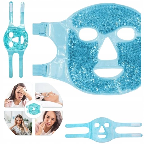 Гелевая маска для лица и глаз от мигрени. Охлаждающий или согревающий компресс Inna marka
Гелевая маска для лица и глаз от мигрени. Охлаждающий или согревающий компресс Inna marka