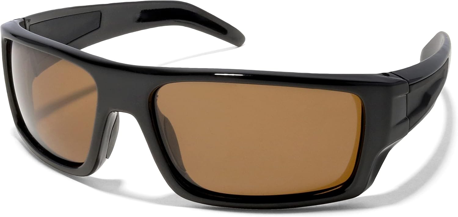 Солнцезащитные очки ShadyVEU в ретро-стиле с обтекаемой оправой, тонкими линзами и защитой от УФ-излучения UV400 — идеально подходят для водных видов спорта, плавания и серфинга, Glossy Black Frame / Brown Lens
Солнцезащитные очки ShadyVEU в ретро-стиле с обтекаемой оправой, тонкими линзами и защитой от УФ-излучения UV400 — идеально подходят для водных видов спорта, плавания и серфинга, Glossy Black Frame / Brown Lens