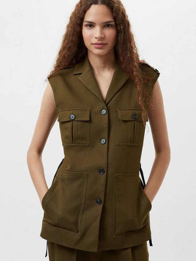 Универсальный жилет florence French Connection, хаки
Универсальный жилет florence French Connection, хаки