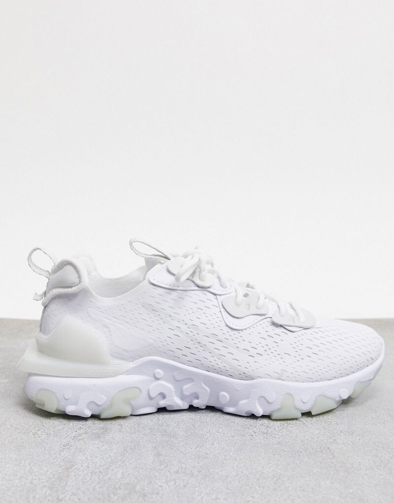 Nike React Vision — спортивные кроссовки тройного белого цвета, Белый, Nike React Vision — спортивные кроссовки тройного белого цвета
Nike React Vision — спортивные кроссовки тройного белого цвета, Белый, Nike React Vision — спортивные кроссовки тройного белого цвета
