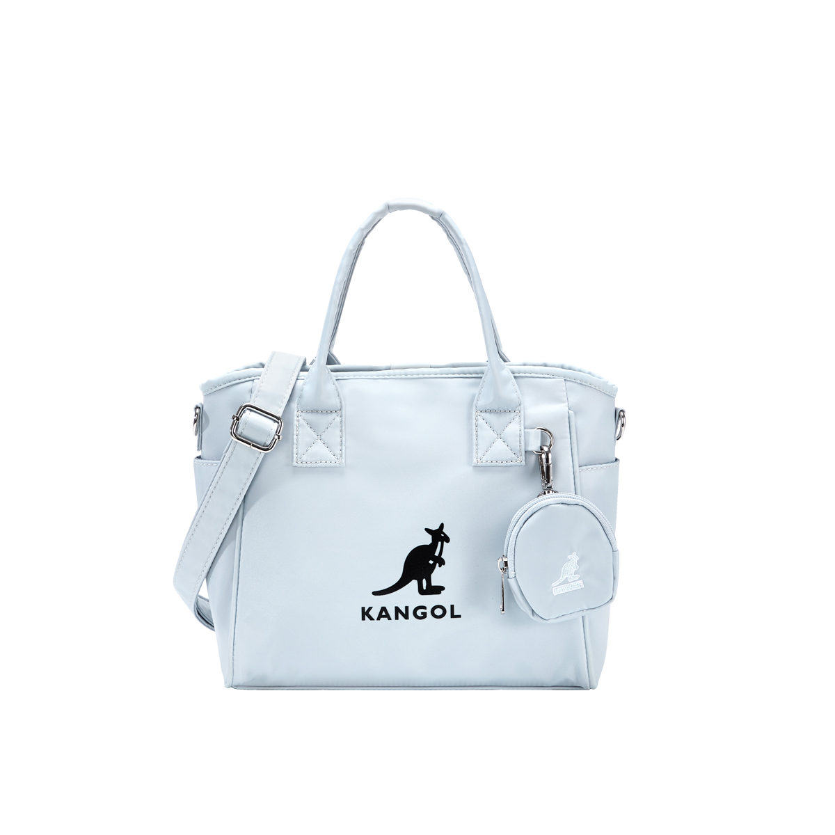 Сумка из ткани, через плечо, кросс-боди унисекс разноцветная KANGOL, ледниково-голубая
Сумка из ткани, через плечо, кросс-боди унисекс разноцветная KANGOL, ледниково-голубая