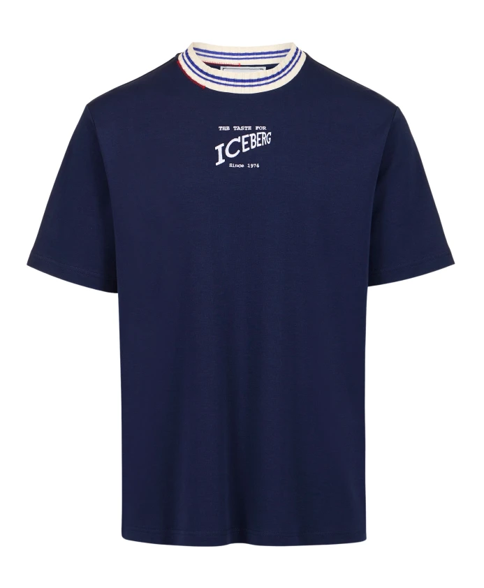 Культовая и экологичная футболка Iceberg, синий
Культовая и экологичная футболка Iceberg, синий