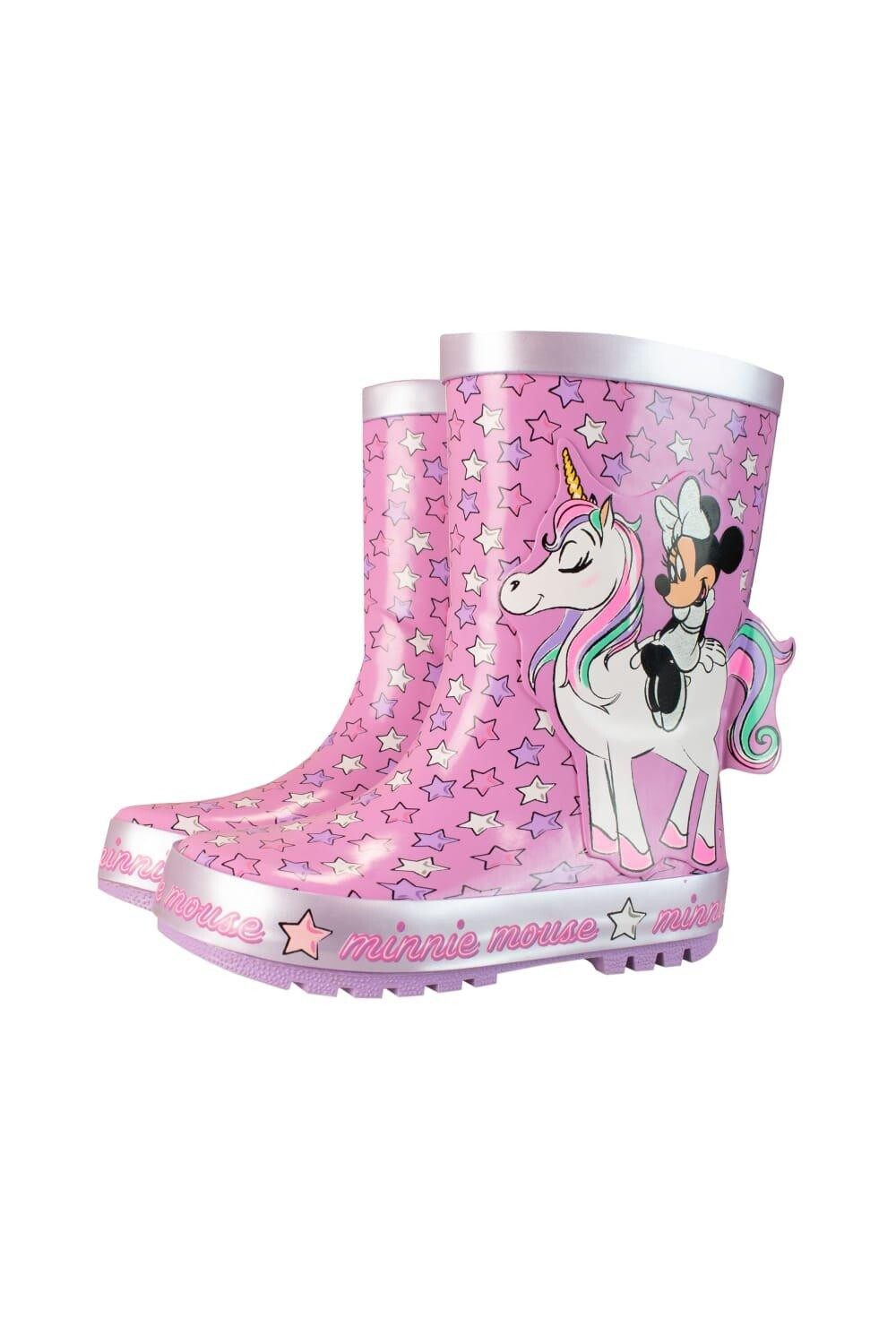 Резиновые сапоги Минни Маус Disney, розовый 
Резиновые сапоги Минни Маус Disney, розовый