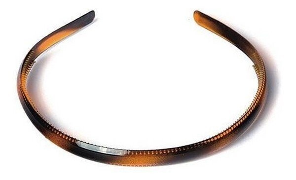 Лента для волос Donegal с янтарем, тонкая 9926 
Лента для волос Donegal с янтарем, тонкая 9926