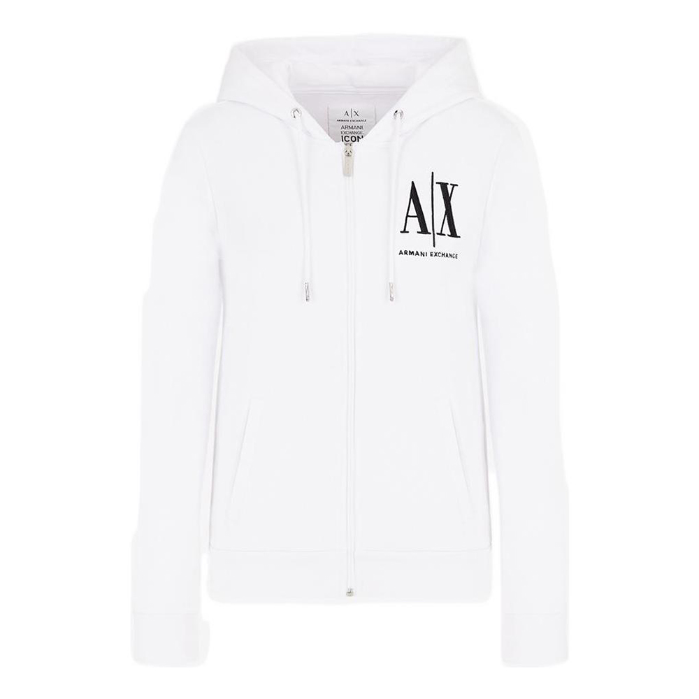 Толстовка с логотипом на молнии ARMANI EXCHANGE, белый
Толстовка с логотипом на молнии ARMANI EXCHANGE, белый