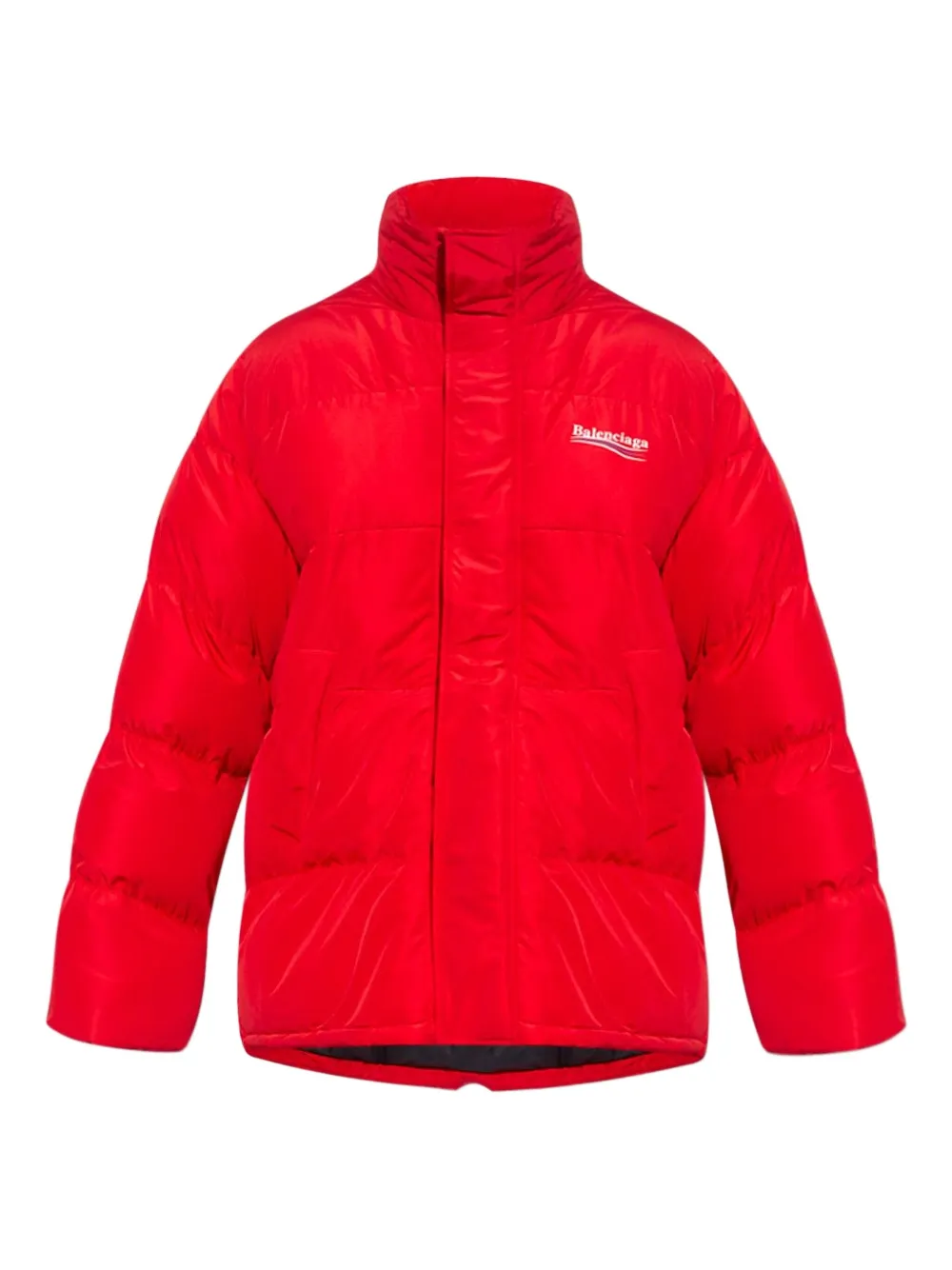 Пуховик из микрофай BALENCIAGA, красный
Пуховик из микрофай BALENCIAGA, красный