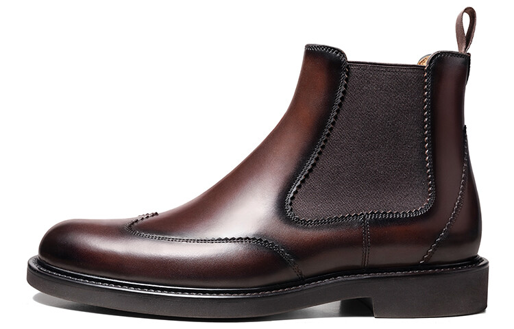 Мужские ботинки Chelsea темно-коричневого цвета, цвет щетки Thom Wills, Коричневый, Мужские ботинки Chelsea темно-коричневого цвета, цвет щетки Thom Wills
Мужские ботинки Chelsea темно-коричневого цвета, цвет щетки Thom Wills, Коричневый, Мужские ботинки Chelsea темно-коричневого цвета, цвет щетки Thom Wills