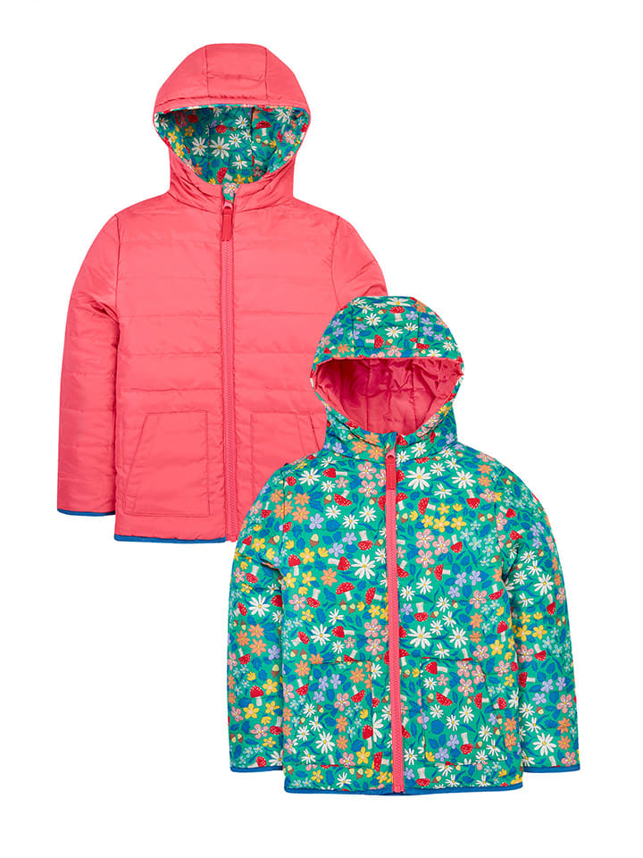 Frugi Двусторонняя стеганая куртка "Toasty" в розово-разноцветном исполнении
Frugi Двусторонняя стеганая куртка "Toasty" в розово-разноцветном исполнении