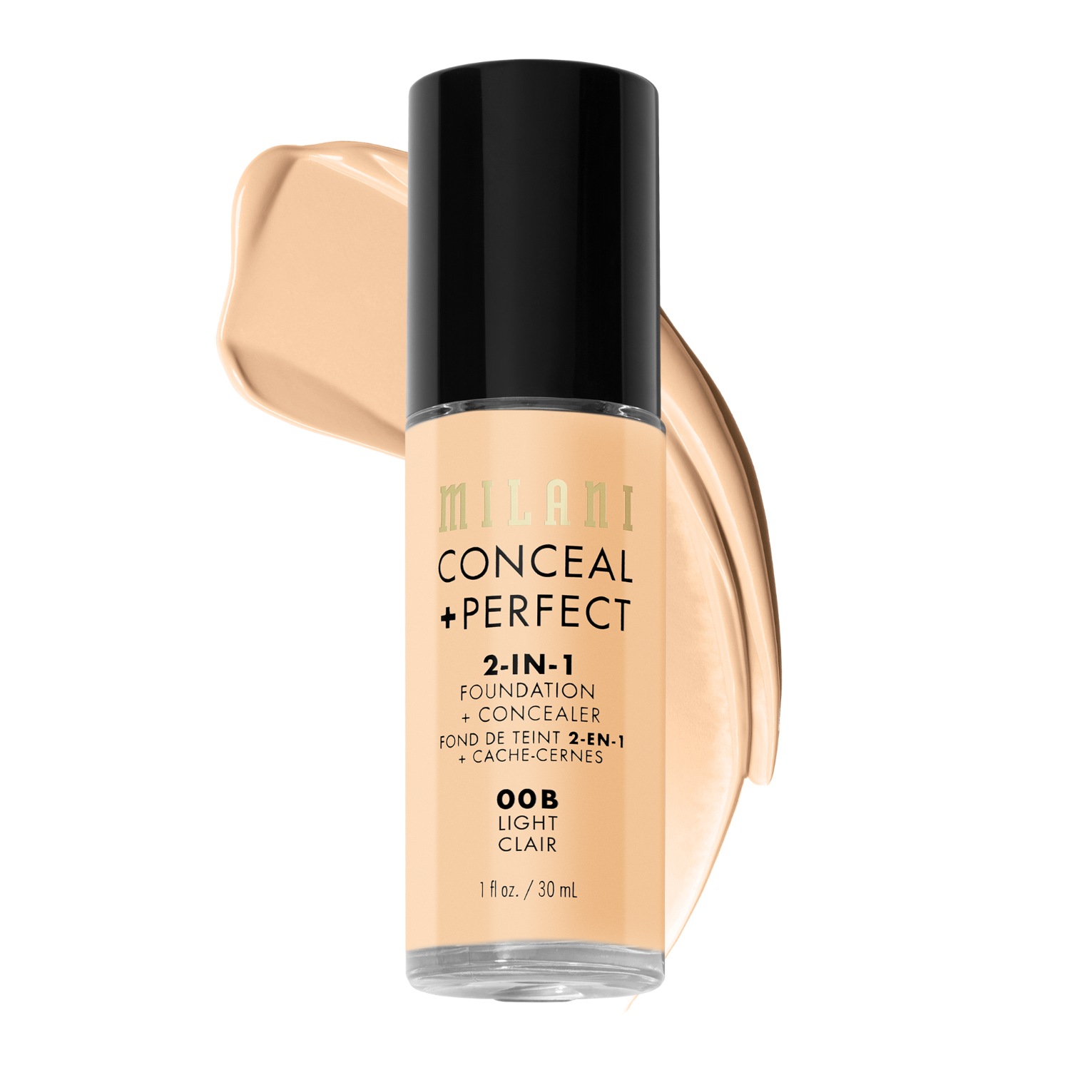 Тональный крем для лица conceal + perfect 2in1 Milani, light/ 00b, объем 30 мл
Тональный крем для лица conceal + perfect 2in1 Milani, light/ 00b, объем 30 мл