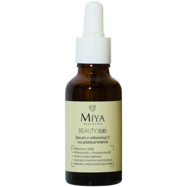 Сыворотка для лица с витамином С от пигментных пятен, 30 мл Miya Cosmetics Beauty.Lab
Сыворотка для лица с витамином С от пигментных пятен, 30 мл Miya Cosmetics Beauty.Lab