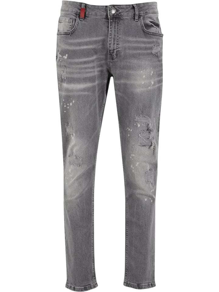 Джинсы 2Y Studios серого цвета с потертостями 2Y Studios
Джинсы 2Y Studios серого цвета с потертостями 2Y Studios