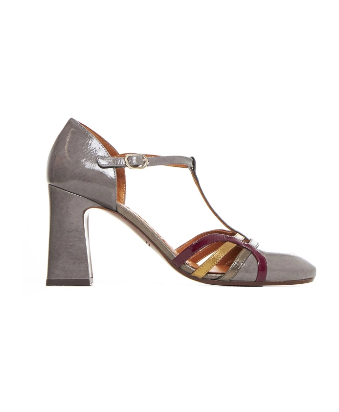 Элегантные туфли на каблуке мизан Chie Mihara, серый 
Элегантные туфли на каблуке мизан Chie Mihara, серый