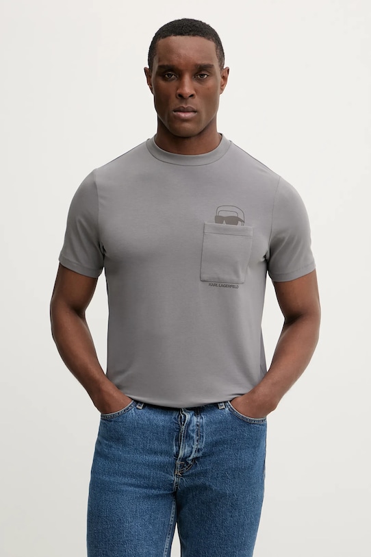 Футболка Karl Lagerfeld, серый
Футболка Karl Lagerfeld, серый
