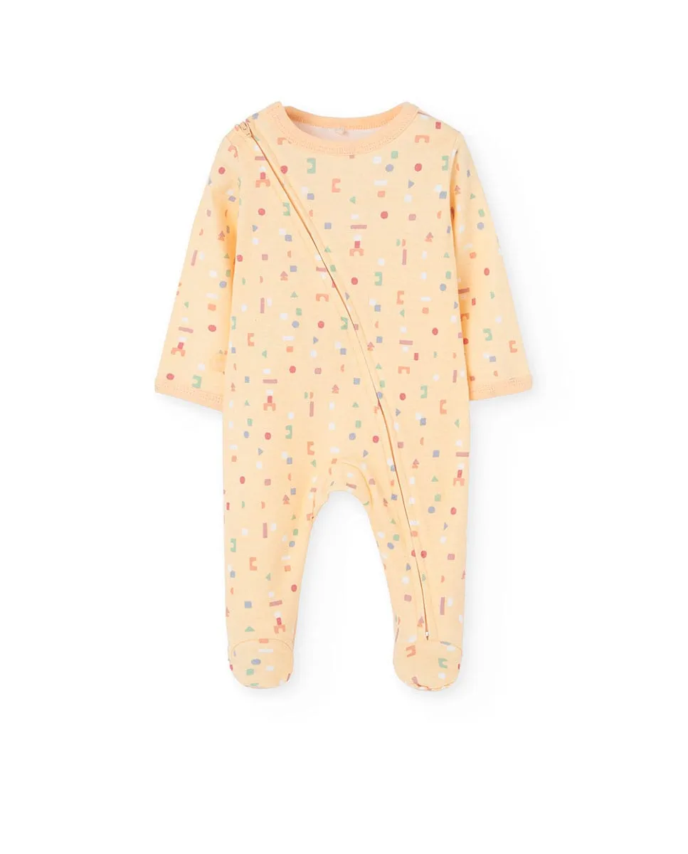 Детское боди с принтом и круглым вырезом Boboli, желтый
Детское боди с принтом и круглым вырезом Boboli, желтый