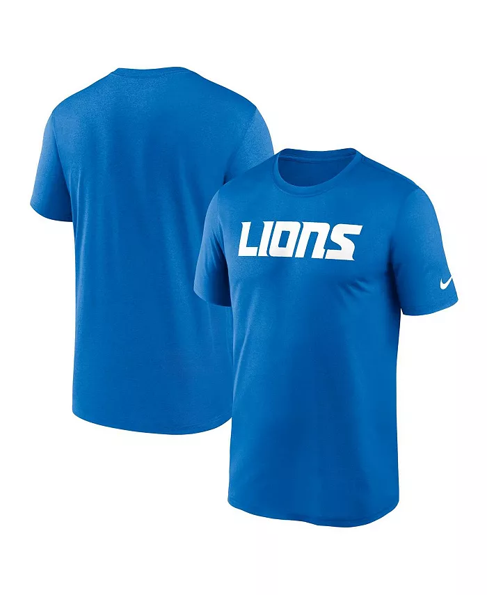Мужская синяя футболка Detroit Lions Primetime Legend Wordmark Performance Nike
Мужская синяя футболка Detroit Lions Primetime Legend Wordmark Performance Nike