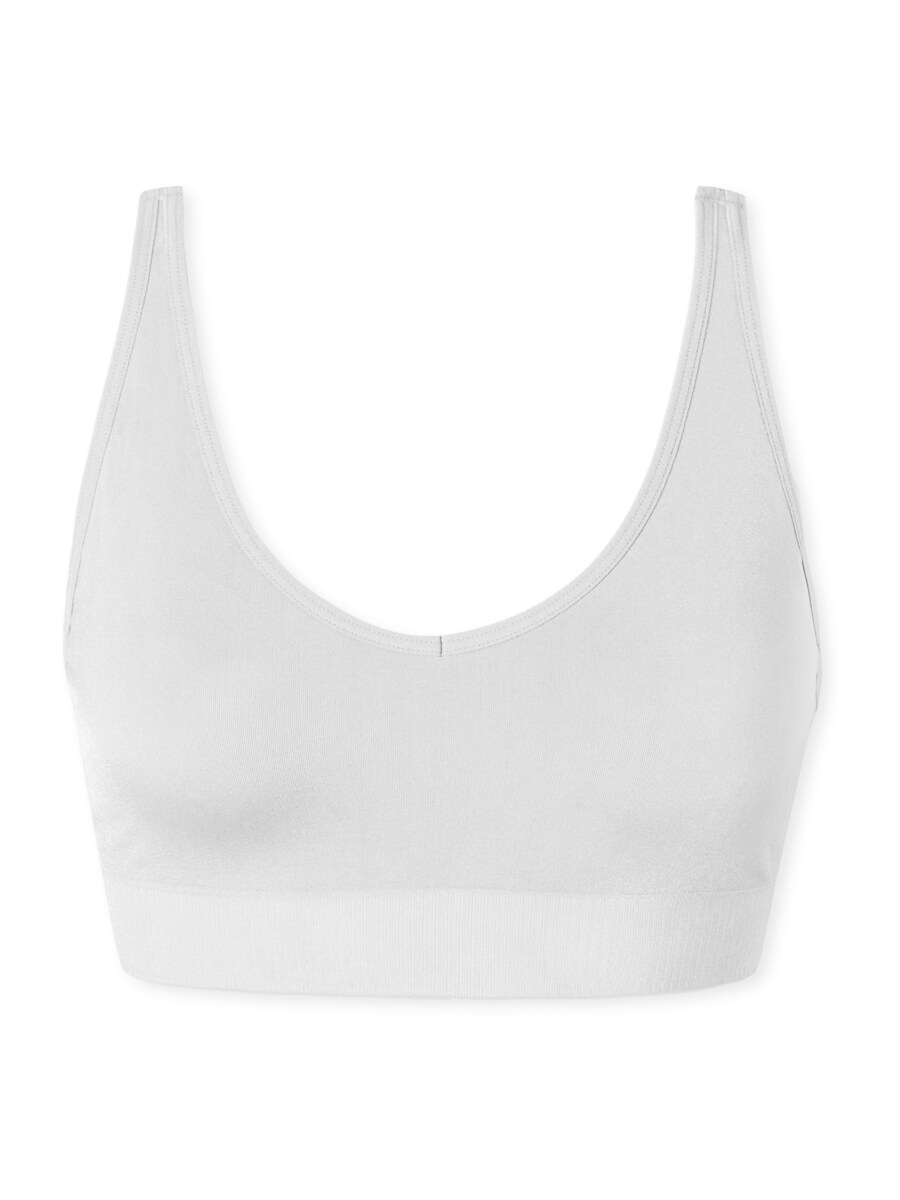 Бюстгальтер-бралетт SCHIESSER Classic Seamless, белый
Бюстгальтер-бралетт SCHIESSER Classic Seamless, белый
