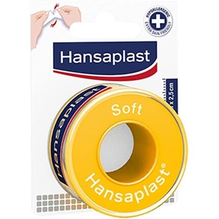 Hansaplast Мягкий рулон 5м x 2,5см
Hansaplast Мягкий рулон 5м x 2,5см