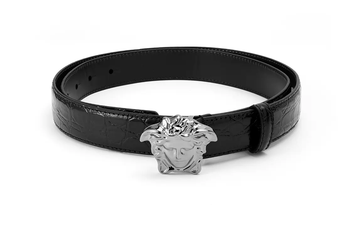 Мужской ремень Versace, черный
Мужской ремень Versace, черный