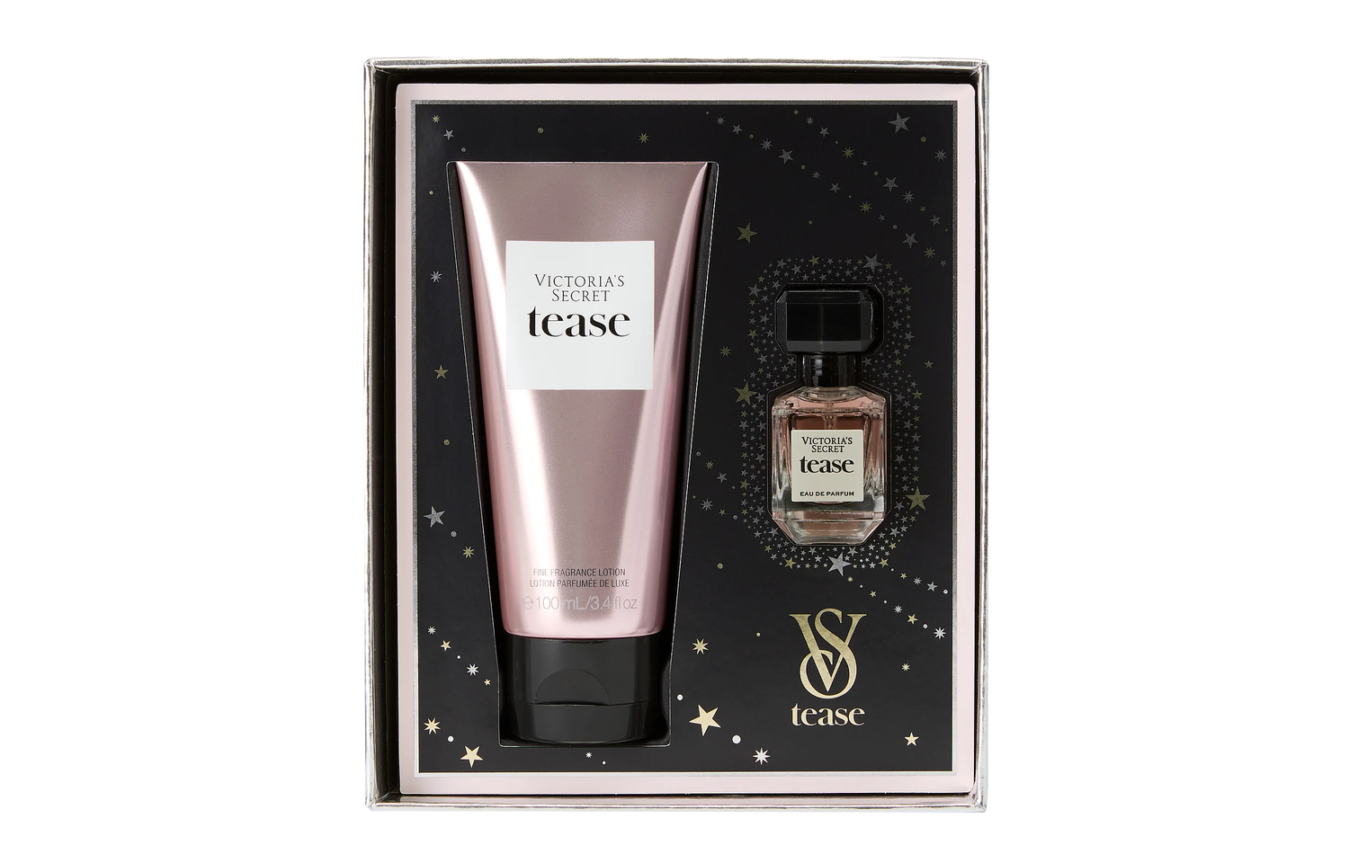 Набор парфюмированного лосьона для тела tease eau de parfum с ограниченным выпуском к рождеству 2024 Victoria's Secret
Набор парфюмированного лосьона для тела tease eau de parfum с ограниченным выпуском к рождеству 2024 Victoria's Secret