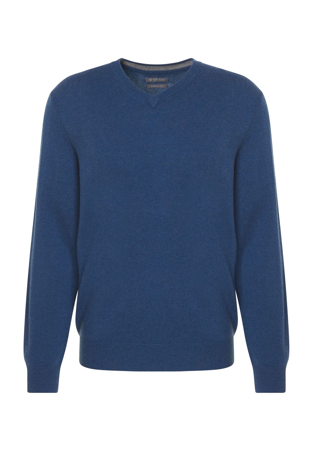 Свитер из шелка и кашемира, V-образный вырез, ребристые манжеты, мужской Galeria, цвет Ink Blue
Свитер из шелка и кашемира, V-образный вырез, ребристые манжеты, мужской Galeria, цвет Ink Blue