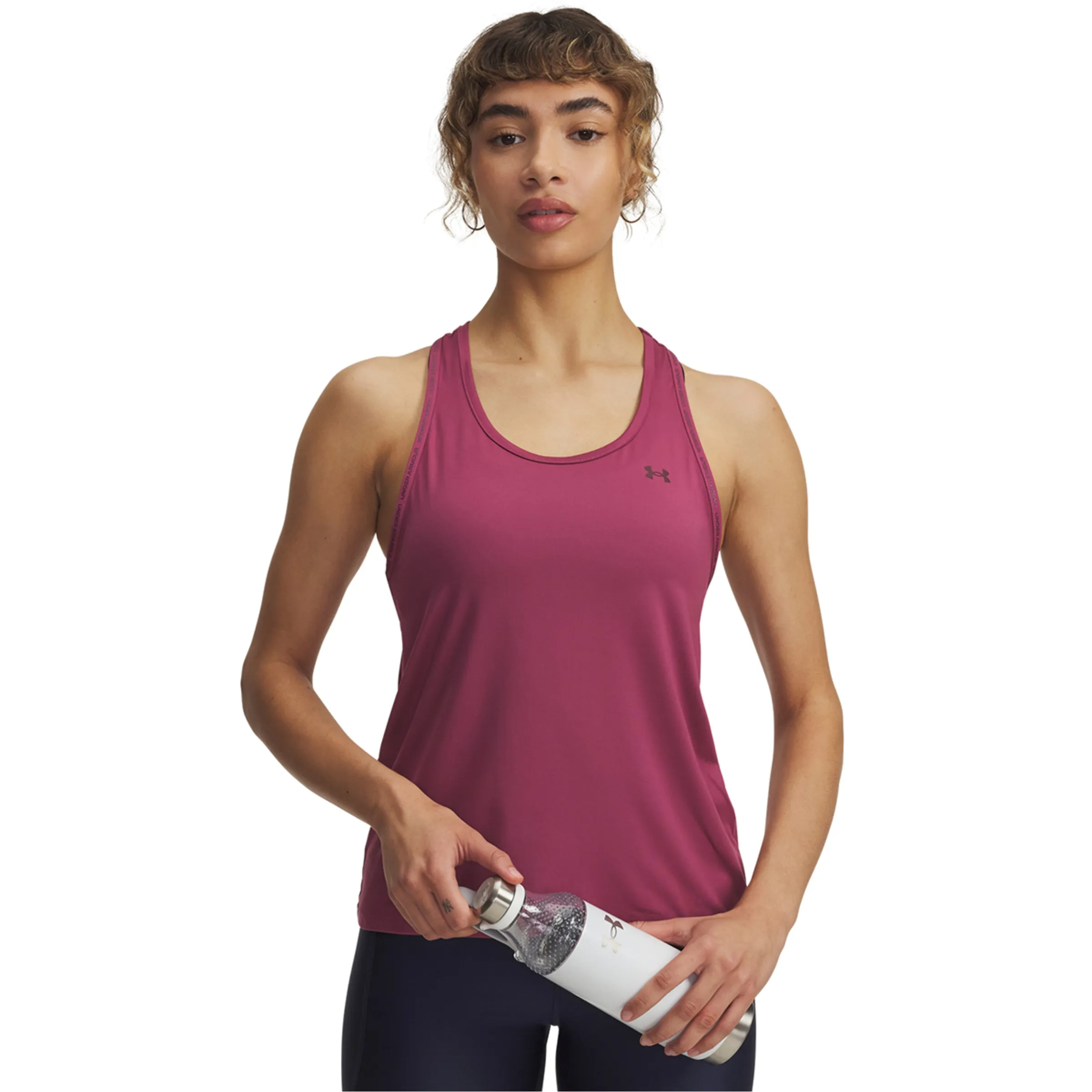 Женская майка Tech Knockout Tank Under Armour, красный
Женская майка Tech Knockout Tank Under Armour, красный