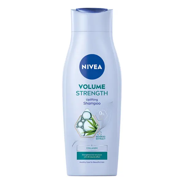 Шампунь для ухода за волосами, 400 мл Nivea Volume strenght
Шампунь для ухода за волосами, 400 мл Nivea Volume strenght
