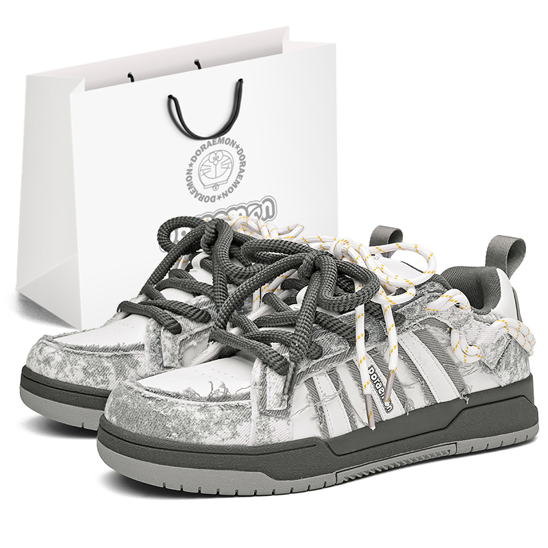 Doraemon Дораэмон мужские низкие скейтерские кеды ледниково-серые, цвет Glacier Gray
Doraemon Дораэмон мужские низкие скейтерские кеды ледниково-серые, цвет Glacier Gray