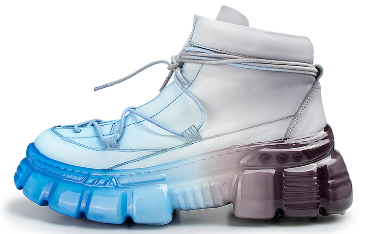 Массивные кроссовки мужские высокие бело-голубой градиент HUANXIANGZHE
Массивные кроссовки мужские высокие бело-голубой градиент HUANXIANGZHE