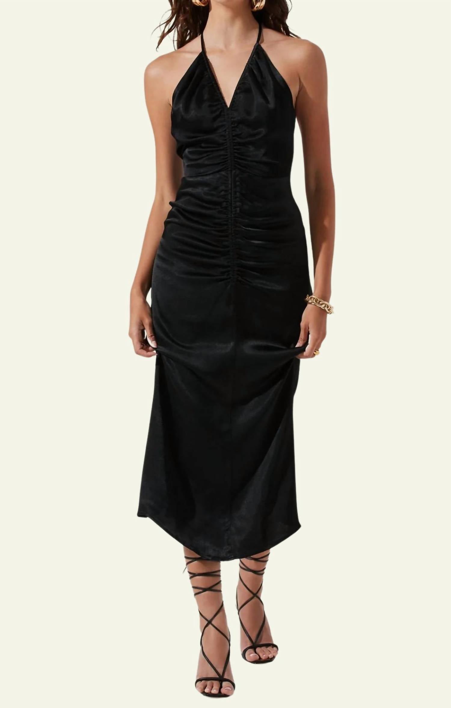 Платье Toledo черного цвета ASTR
Платье Toledo черного цвета ASTR