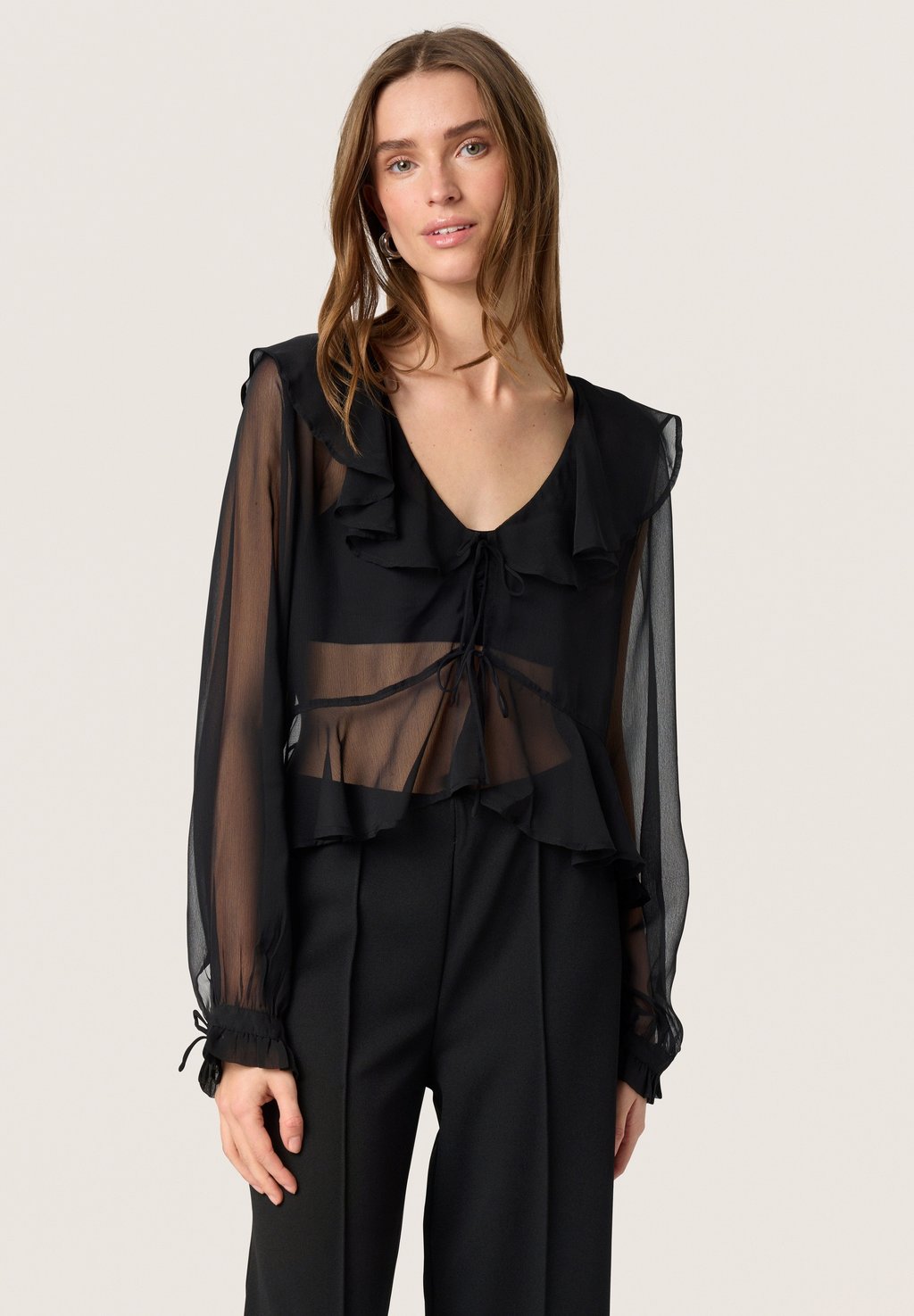 Блуза SLJATESSAN Soaked in Luxury, черный
Блуза SLJATESSAN Soaked in Luxury, черный