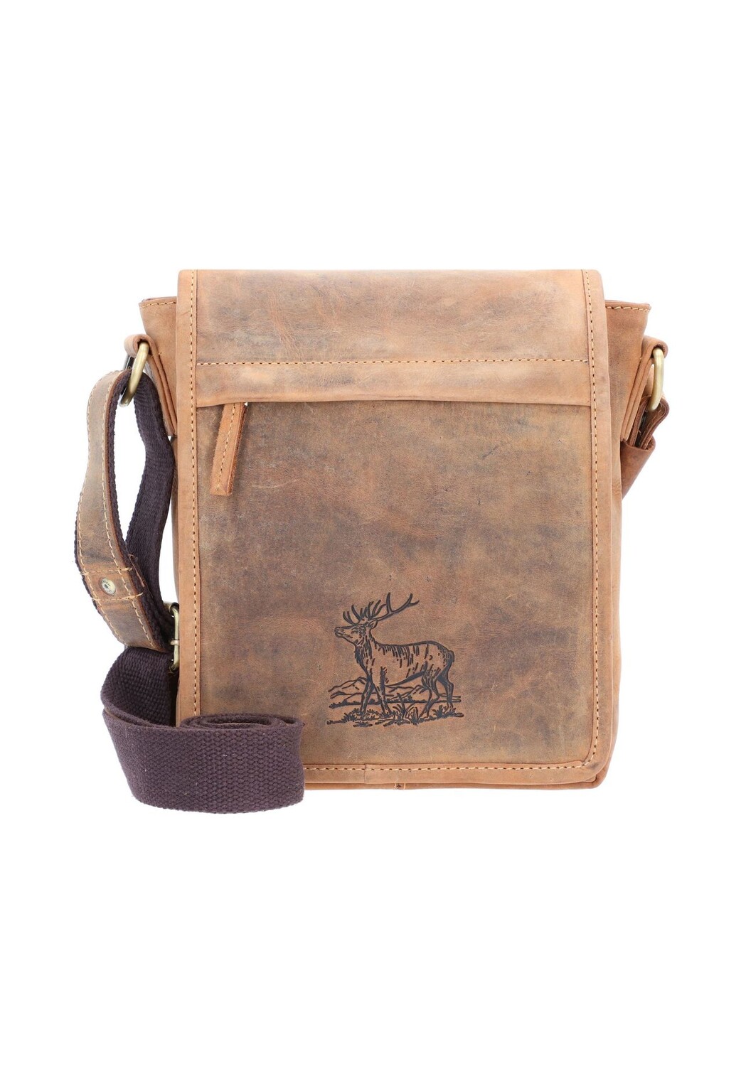 Винтажная кожаная сумка через плечо 20 см Green Burry, коричневый
Винтажная кожаная сумка через плечо 20 см Green Burry, коричневый