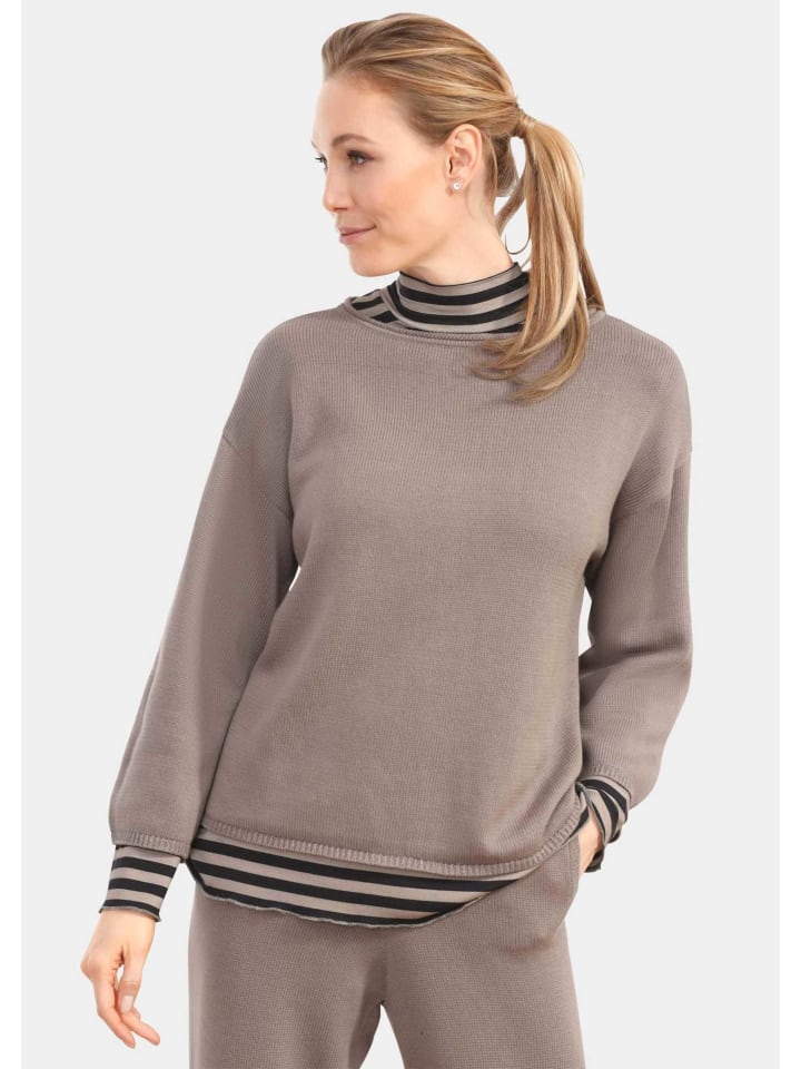 Свитер GOLDNER, серо-коричневый
Свитер GOLDNER, серо-коричневый