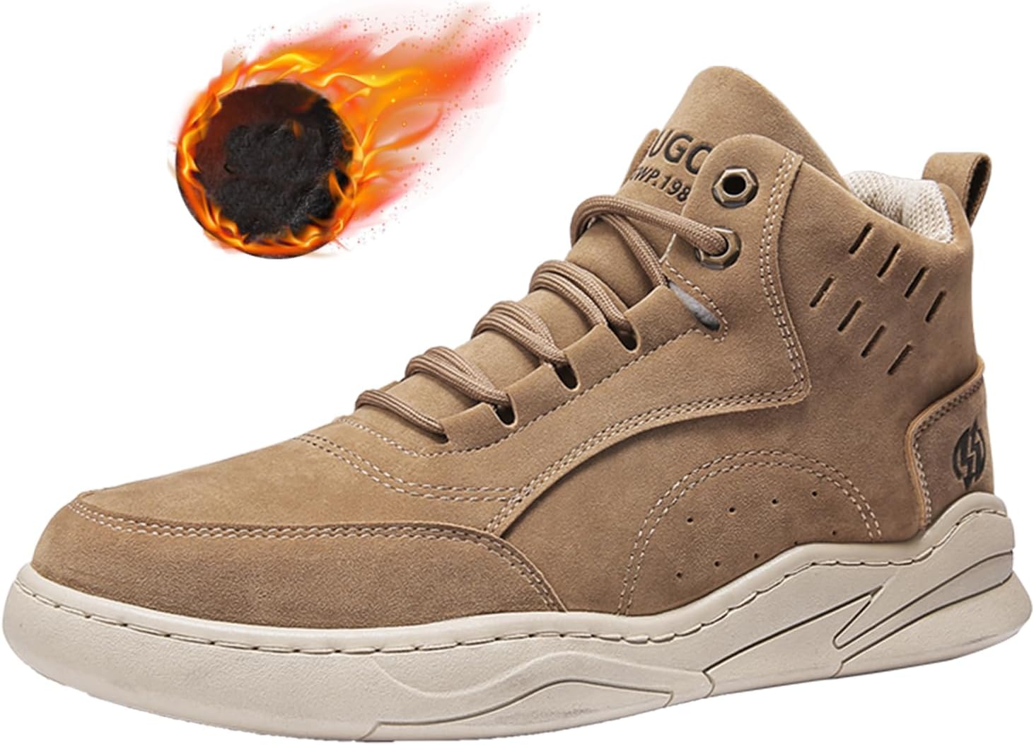 Мужские зимние походные ботинки с ретро носком, шнуровкой, плюшевой подкладкой, теплые снежные ботинки для улицы, противоскользящие ботинки для треккинга и прогулок Enjgu, коричневый
Мужские зимние походные ботинки с ретро носком, шнуровкой, плюшевой подкладкой, теплые снежные ботинки для улицы, противоскользящие ботинки для треккинга и прогулок Enjgu, коричневый