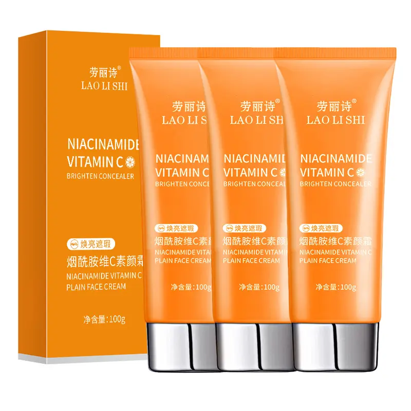 Крем для сияния кожи с ниацинамидом и витамином C без эффекта макияжа, стойкое увлажнение без переноса 80 г/шт LAOLISHI
Крем для сияния кожи с ниацинамидом и витамином C без эффекта макияжа, стойкое увлажнение без переноса 80 г/шт LAOLISHI