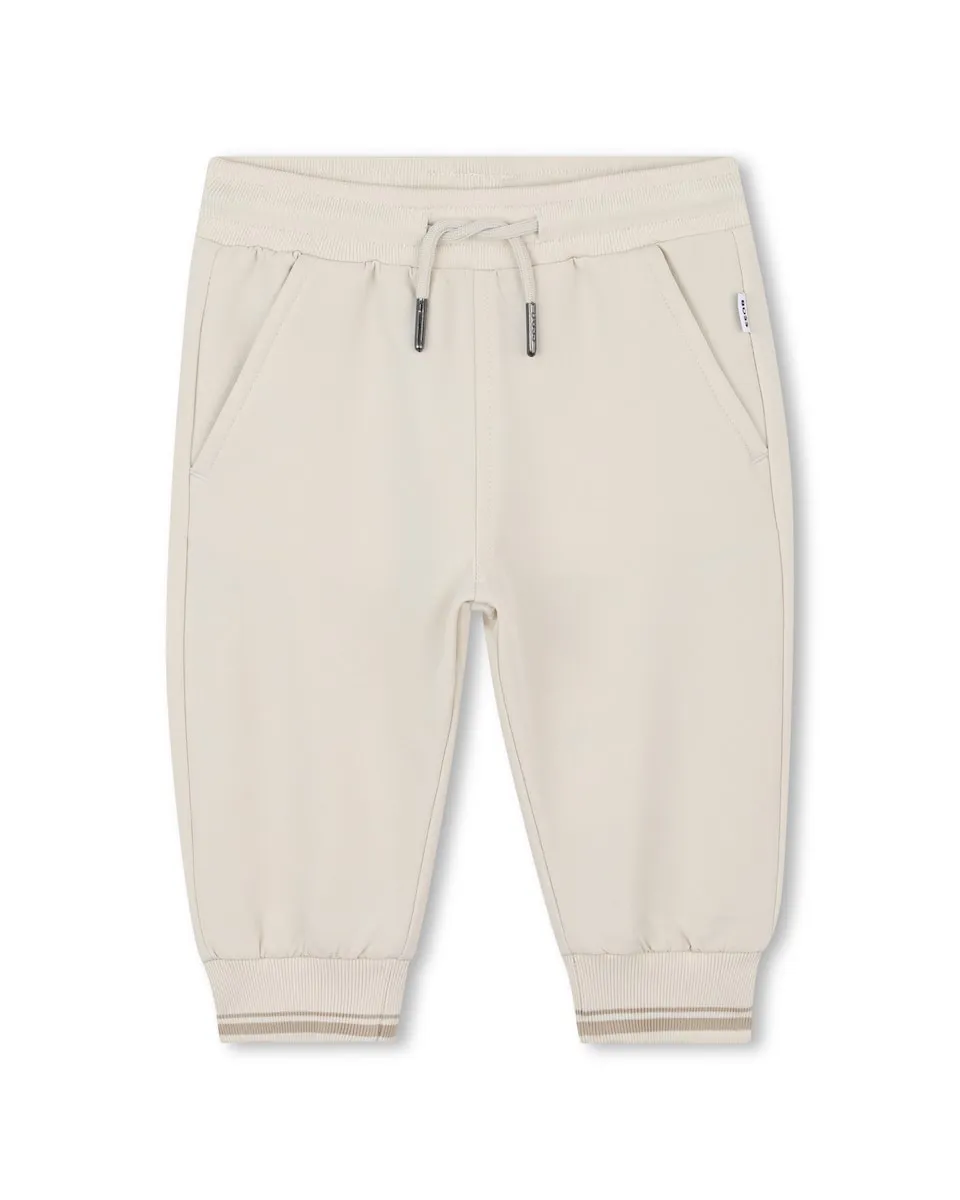 Спортивные брюки для малыша однотонного натурального цвета BOSS Kidswear
Спортивные брюки для малыша однотонного натурального цвета BOSS Kidswear