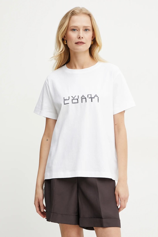 Хлопковая футболка Liviana Conti, белый 
Хлопковая футболка Liviana Conti, белый