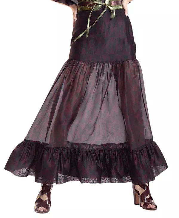 Юбка миди из органзы Cynthia Rowley, черный
Юбка миди из органзы Cynthia Rowley, черный